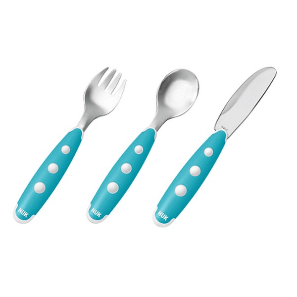 Продукт Nuk - Комплект метални прибори за хранене - 0 - BG Hlapeta